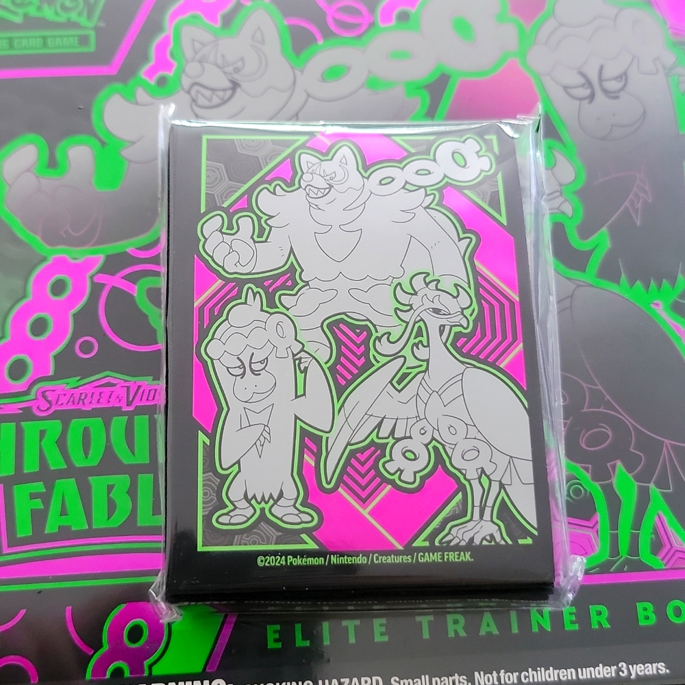 Pokemon shrouded table card sleeves